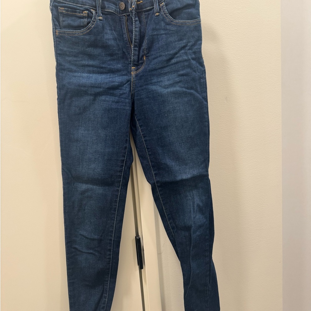 Levi's 720 Dark Blue Skinny Jeans for Women Size 26